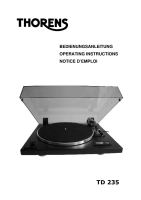 Thorens TD-235-Owners-Manual